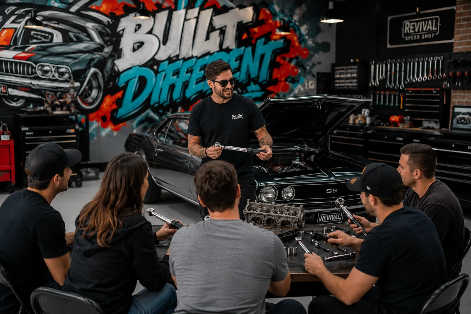 Auto workshop class