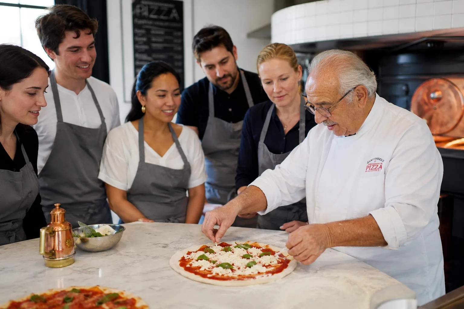 Pizza making class